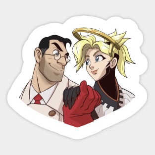 Us Medics Gotta Stick Together Sticker